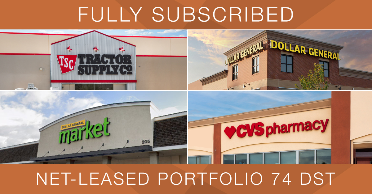 ExchangeRight Fully Subscribes $63.34 Million Net-Leased Portfolio 74 DST