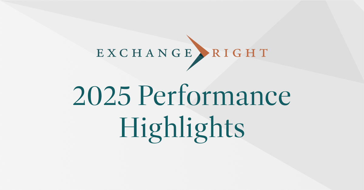 All ExchangeRight Offerings Meet or Exceed Projections in 2025