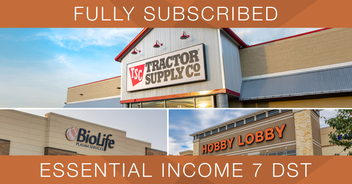 ExchangeRight Fully Subscribes $38.95 Million Essential Income 7 DST as Demand for Accelerated REIT Access Continues
