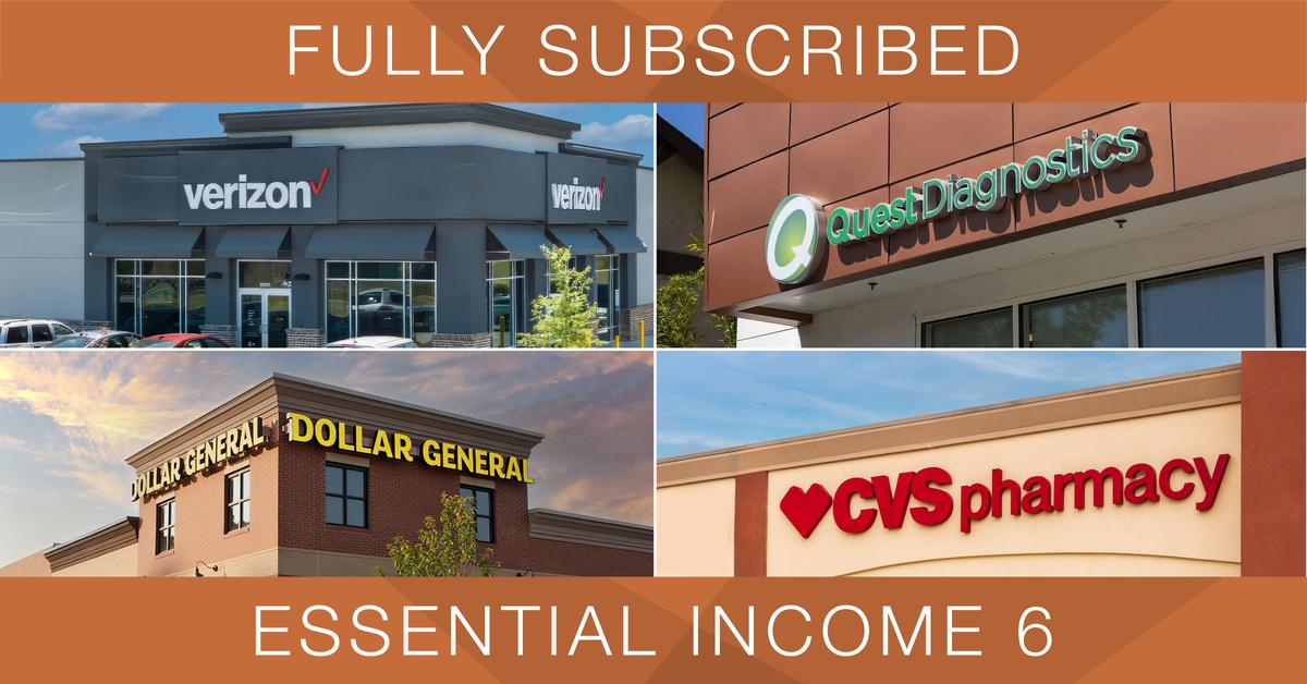 5-property net-leased retail/healthcare portfolio property
