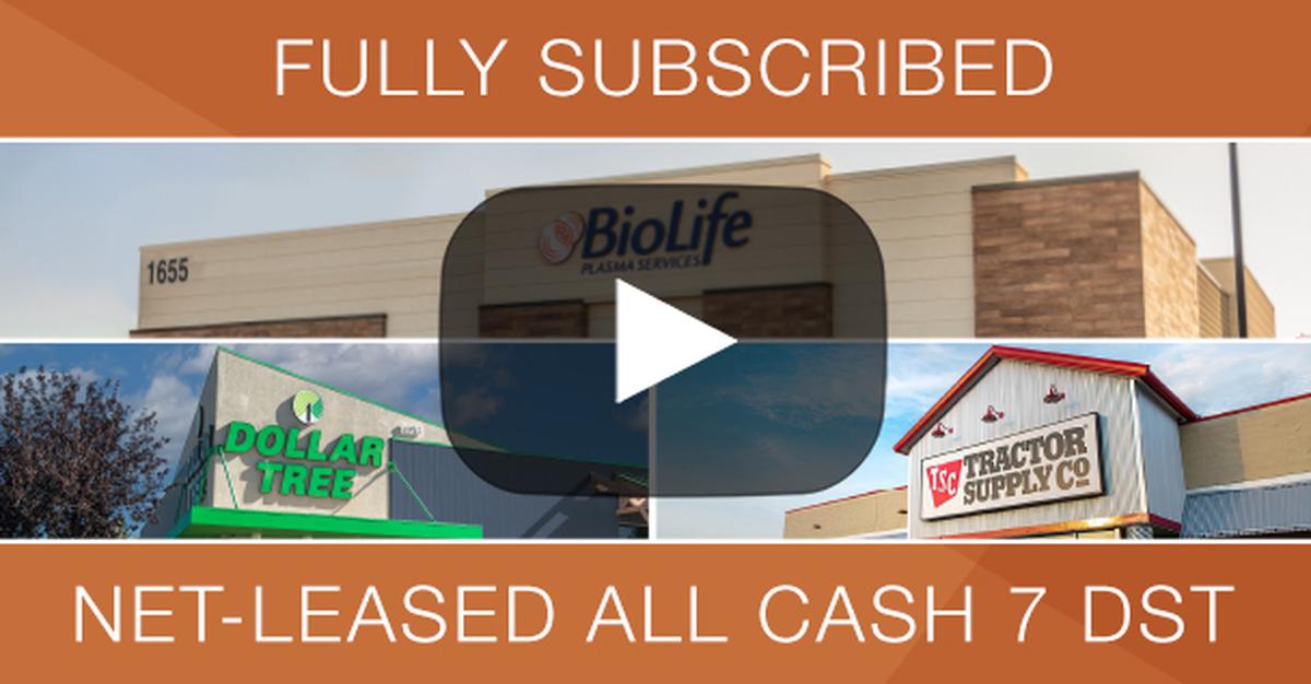 Net-Leased All-Cash 7 DST property